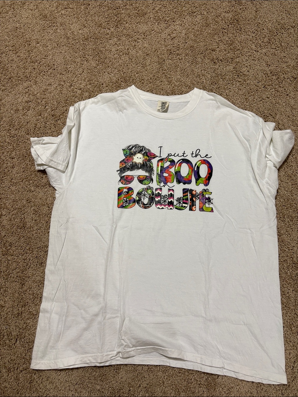 Comfort Colors White Classic Crewneck Tee